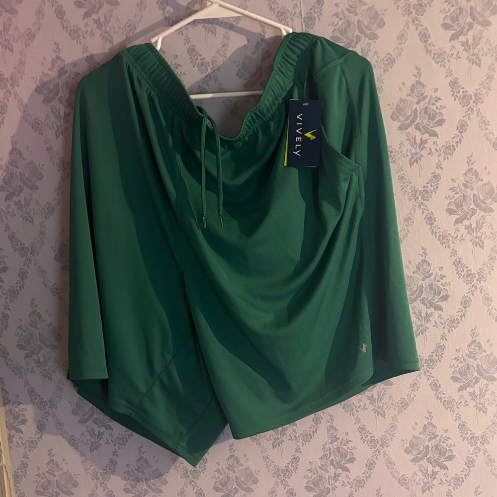 Vively Green Shorts